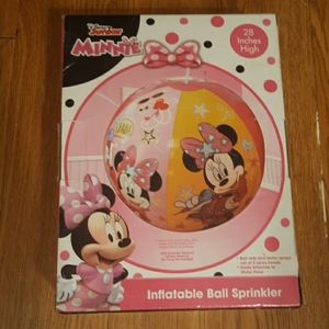 Minnie mouse inflatable ball sprinkler
